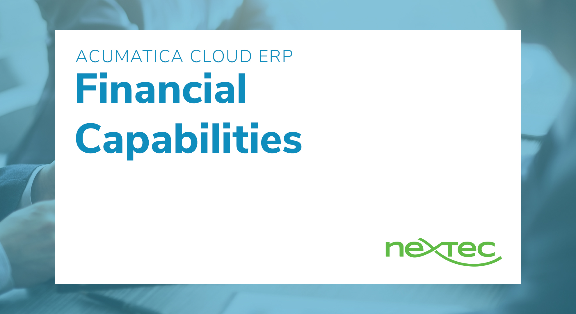 Financial Capabilities