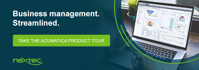 Take the Acumatica product tour