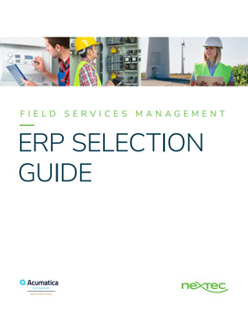 Field Services - ERP Selection Guide