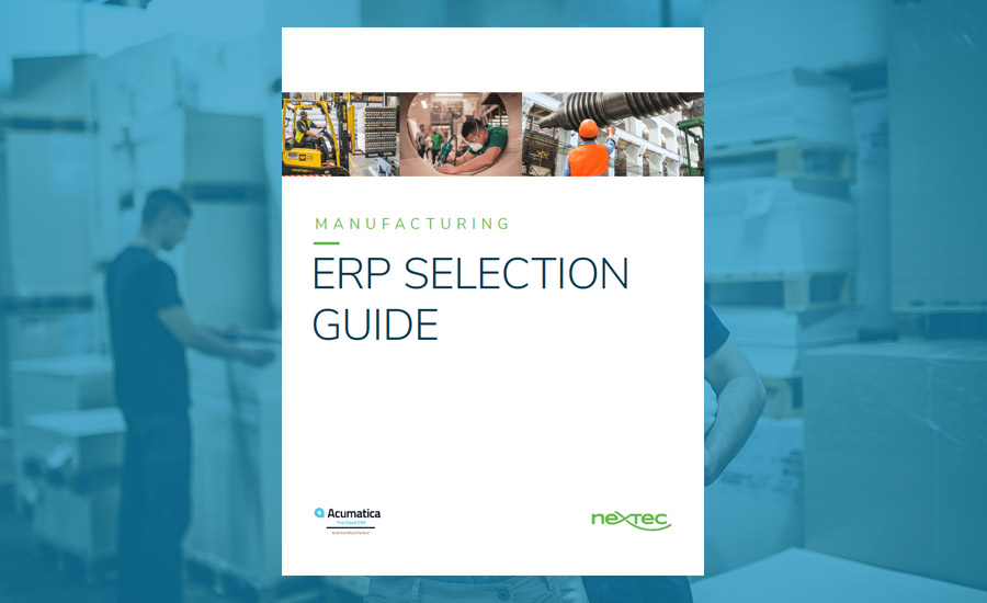 Selection Guide to ERP: Manufacturing
