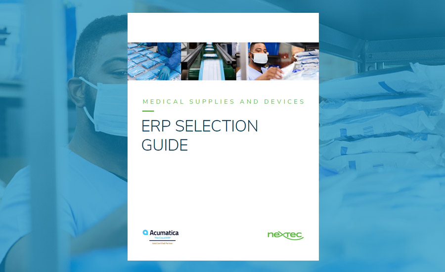 Medical Supplies and Devices ERP Selection Guide