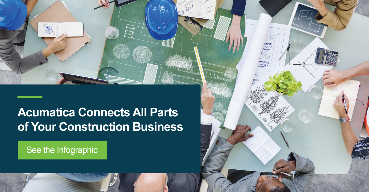 Acumatica Connects All Parts of Your Construction Business
