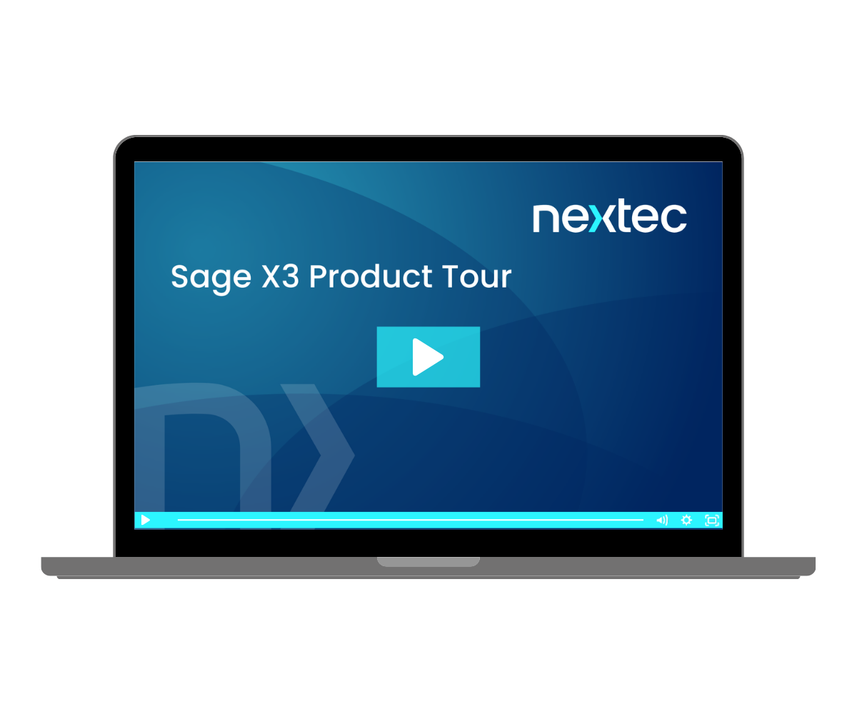 Sage X3 Product Tour Thumbnail