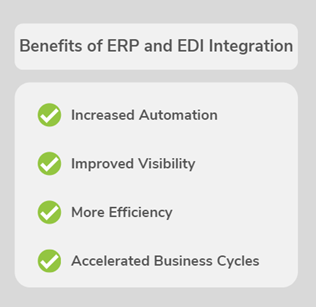 benefits of ERP and EDI integration