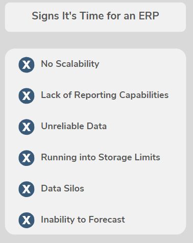 upgrade to ERP