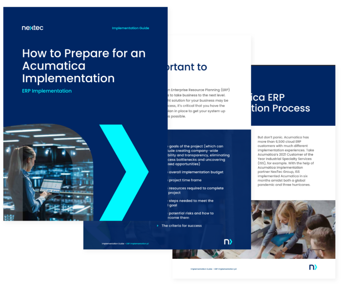 How to Prepare for an Acumatica Implementation Thumbnail