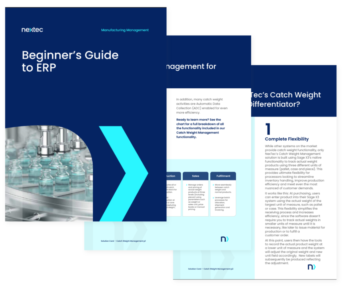 Beginner's Guide to ERP - Manufacturing