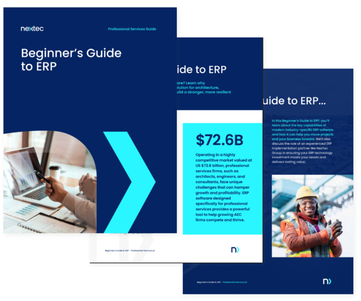 Professional Services Beginners Guide to ERP Thumbnail 1