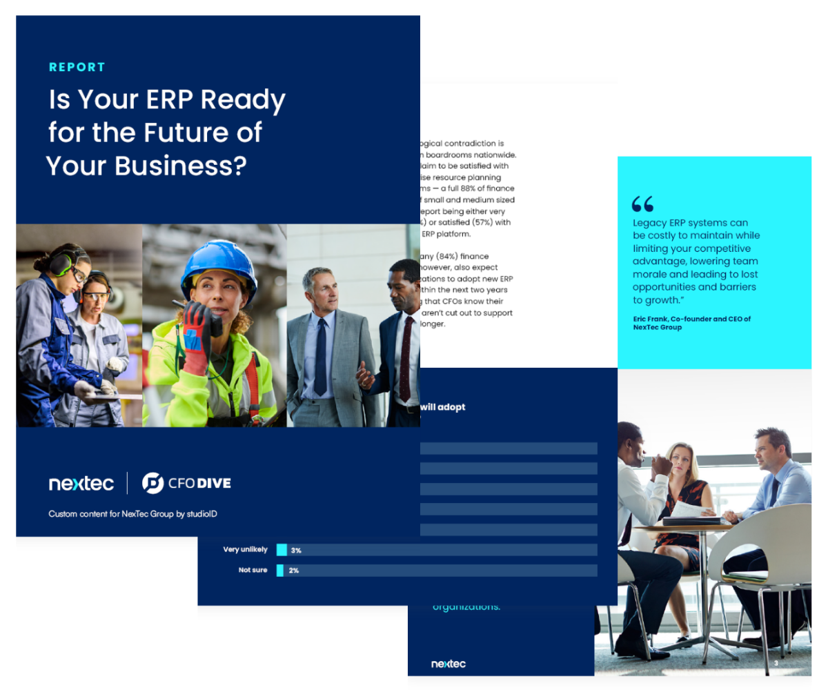 2025 CFO Dive Research Report Is Your ERP Ready for the Future of Your Business Thumbnail