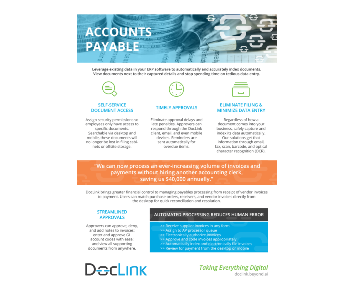 Improve AP Processing with DocLink Download