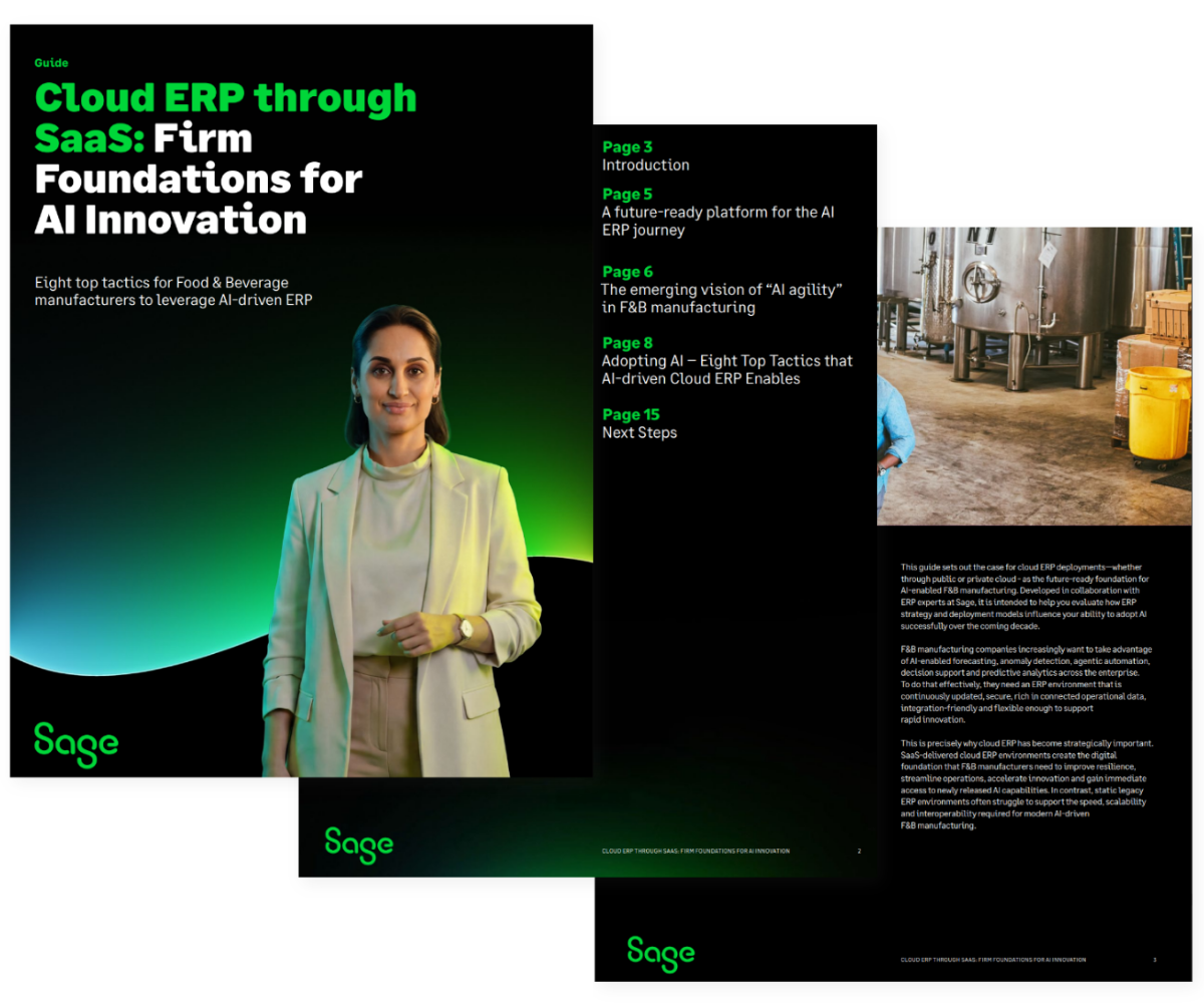 Eight Tactics for Future-Ready Food & Beverage Manufacturing